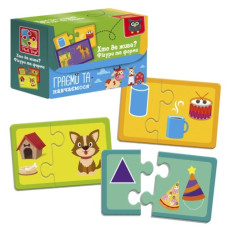 пазли "Знайди пару. Хто де живе? На що схоже?" Vladi Toys  VT5003-03