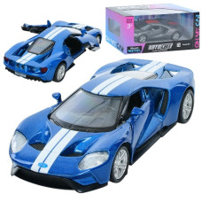 машинка Автосвіт Ford GT 2019 мет. інерц. 12см., відч.дв., гум.кол., в кор. 16х7х7см.  AS-3116  (48)
