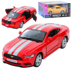 машинка Автосвіт Ford Mustang мет. інерц. 12см., відч. дв., гум.кол., в кор. 16х7х7см.  AS-3101 (48)