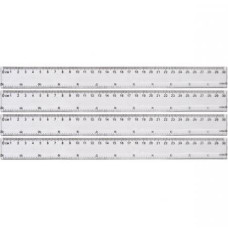лінійка пластикова прозора 30см.  8830/50414  (20/100/2400)