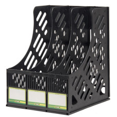 лоток 4Office пластмас. вертик. на 3 від. розбірний  4-402  (20/40)