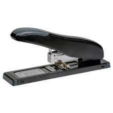 степлер Norma банківський, до 100арк., 79мм., ергономічна прогумована. ручка  4054  (3)