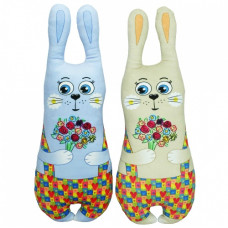 м`яка іграшка Копиця Сплюшка Зайка 62х21х9см.  00280-921