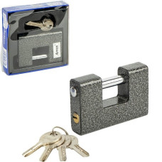 замок навісний 90мм. напівзакритого типу із захистом дужки  LH-TJ90/125480  (24)