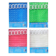 штора у ванну кімнату 180х180см.  3D