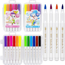 фломастери-пензлики Mouse 12кол. в пласт. упак.  228-12  (108)