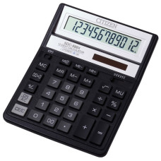 калькулятор Citizen SDC-888XBK чорний настільний 20,3х15,8х3,1см.  (10)