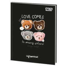 щоденник YES інтегральний А5/40арк. Bear Love  911739  (1/20/40)