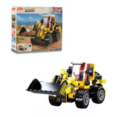 конструктор Sluban бульдозер 18см., 200 дет. в кор. 29х24х5,5см.  М38 В0803  (32)