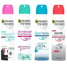 дезодорант-спрей Garnier жіночий 150мл. (в ас-ті)