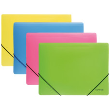 тека Economix E31633 на гумках пласт. А4  (20/120)