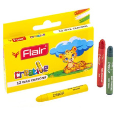 крейда воскова Flair 12кол. 57мм. Wax Crayons  FA8001  (10)