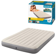 велюр. матрац 152х203х25см., до 272кг., сірий, в кор.  64103  (3)