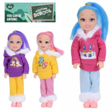 лялька 14см. в кул. 10х19х3см.  А129  (80)