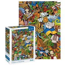 пазл на 300 елементівм "Український настрій" Dodo Toys  300587