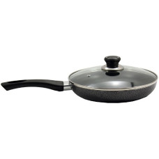 сковорідка Zauberg d-26см. Non-Stick, скляна кришка, мармурова  PN-26H