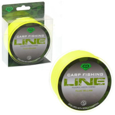 волосінь Carp Pro Diamond Carp Fishing Line Fluorocarbon Fluo Yellow 1000м. 0,261мм.  CP5110-025