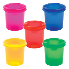 стакан - непроливайка ПП Козлов одинарний кольоровий 0182 (12/120)