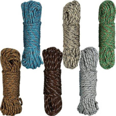 мотузка господарська кольорова d-5мм.х20м.  20М/88213  (12/144)