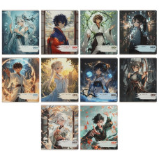 зошит Zibi 48арк. предметний "Anime" mix 8 предметів + 2 загальні  ZB.1704-99  (10/200)