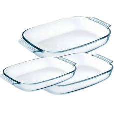 набір дек скляних A-Plus 3шт.  1093  (3)