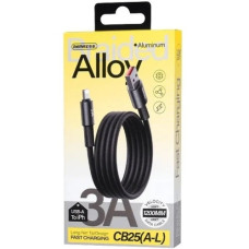 кабель Remax WindSpeed Series Fast charging aluminum alloy 3А 1,2м. USB to Lightning  CB25(A-L)