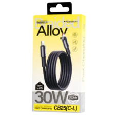 кабель Remax WindSpeed Series Fast charging aluminum alloy 1,2м. 30W Type-C to Lightning  CB25(C-L)