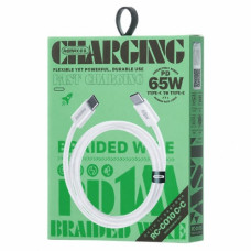 кабель Remax Chelectricy Series 65W PD Fast Charging Braided Type-C to Type-C  RC-C010(C-C)