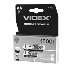 акумулятор Videx HR6  Ni-Mh 1500mAh 1x2 бліст.  (20)