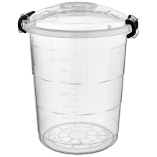 бак харчовий Tetris із зажимами 45л.  1112 91  (1)