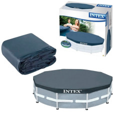 тент для круглого каркасного басейну d-305см., кромка 25см., в кор. 25,5х23х11см.  28030  (6)