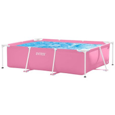 басейн каркасний 220х150х60см., рожевий, від 6 років, в кор.  28266  (1)