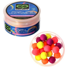 бойли Carp Pro Delight Multicolor Pop Ups Squid Strawberry 12мм.  CPDMUPSTR12