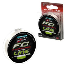 флюорокарбон Flagman Squadron Flow Fluorocarbon Line 50м 0,13мм.  SQFFL50013