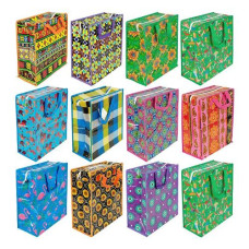 сумка кольорова господарська 40х35х18см. №1  83971  (240)