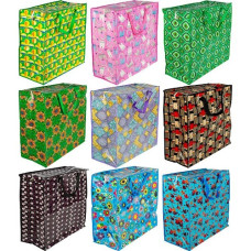 сумка кольорова господарська 65х55х25см. №5  83974  (240)