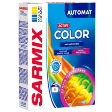 пральний порошок Sarmix Active Color 300гр. для всіх типів прання