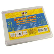 обкладинки Tascom серія "Кристал" клейові 23см. для суперщод. та посібників  (25/1000)