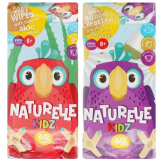 серветки вологі Naturelle Kids  60шт. алое/ромашка  (20)
