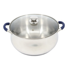 каструля Styleberg d-22см., скляна кришка  0744  (10)