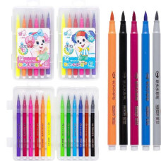 фломастери-пензлики Mouse  12кол. в пласт. упак.  215-12  (108)