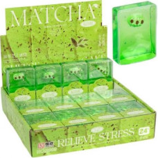 іграшка-антистрес слайм в кубику "Matcha" салатовий  2009-1/122065  (24/288)