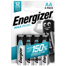 батарейка Energizer Max Plus LR 6  1х4 бліст.  (4/96)