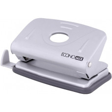 діркопробивач Economix E40130 до 10арк., мет. корпус, з лінійкою  (12)