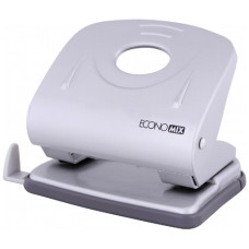 діркопробивач Economix E40132 до 30арк., мет. корпус, з лінійкою  (6)