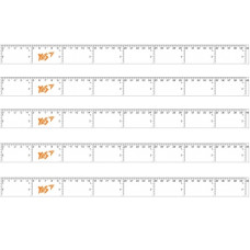 лінійка YES 40см. прозора  370459   (24/288)
