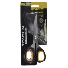 ножиці Scholz 18см. Titanum, прогумовані ручки  4260  (12)