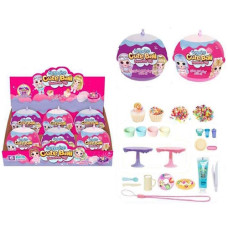 набір д/творчості куля-сюрприз 12см.. стіл, аксесуари, 6шт. в диспл. 37х24,5х12см.  К2837  (96)