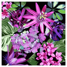 картина за номер. Strateg 40х40см. "Цвітіння краси"  AV4040-27