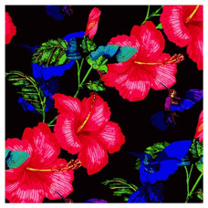 картина за номер. Strateg 40х40см. "Розкіш гібіскуса"  AV4040-31